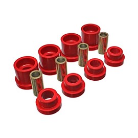 Energy Suspension For Nissan 240SX 1997 1998 Subframe Insert Set Rear S14 Red | 7.1117R