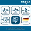 SETEX Breathable Jersey Fitted Sheet, Waterproof, 100% Cotton, Flat Sheet