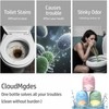 Toilet Bowl Cleaner, Cute Dinosaur-Shaped, Long-Lasting & Automatic，Ocean, Jasmine, Peach