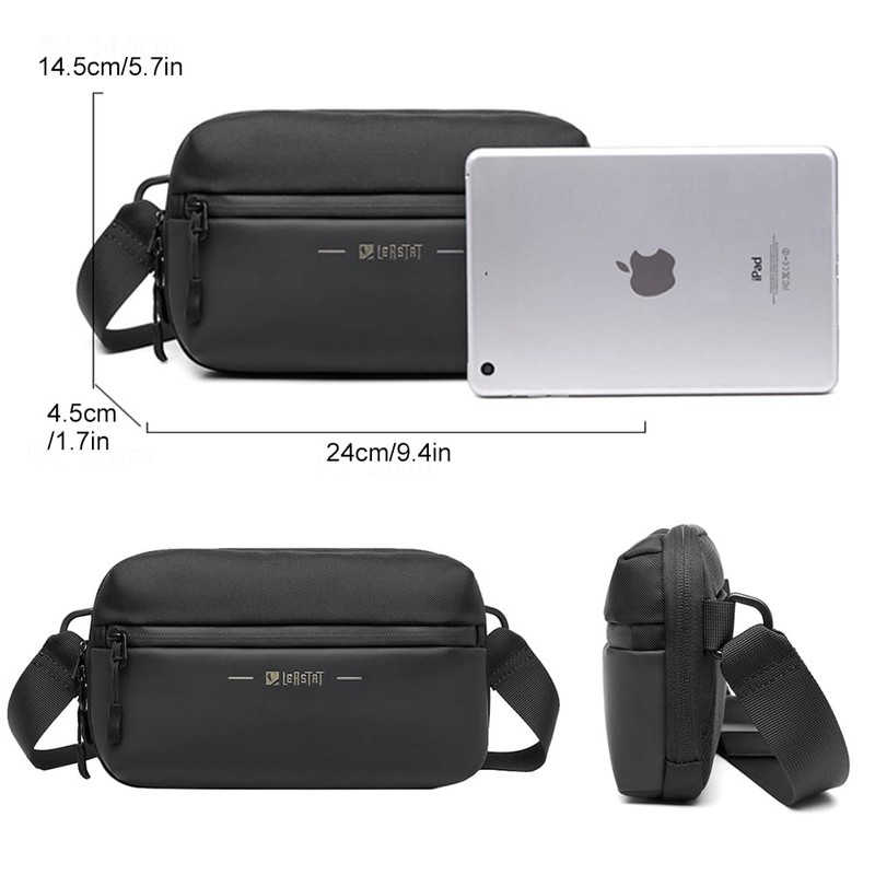 Waist Fanny Pack Men Fashion Bum Bag with Adjustable Belt