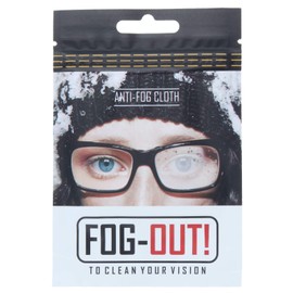Effective Fog-Out Anti-Fog Cloth - Cloth with Anti-Fog Effect for All Types of Glasses, Visors and Lenses