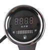 Motorcycle Digital Tachometer Tacho Speedometer Gauge 2 Airguide Cylinder Modified