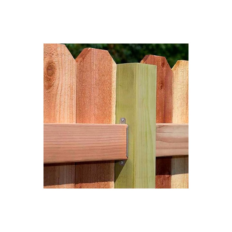 Simpson Strong-Tie FBFZ - ZMAX Galvanized Flat Rail Fence Bracket