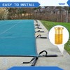 Zonon 15 Pack Pool Cover Brass Anchor Universal Size Fits