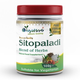 DivyaHerb Sitopaladi Powder 100grm, Natural, (Pack of 1)