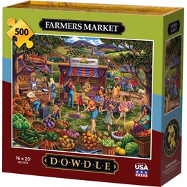 Dowdle Jigsaw Puzzle - Farmers Market 500 Piece