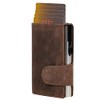 ClickSafe® Credit Card Holder with Coin Compartment and Note Compartment