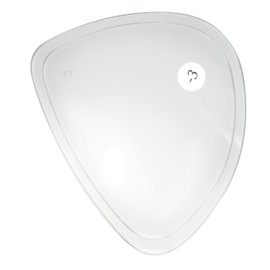 Cressi Negative Big Eyes Evo Optical Lens for Mask - Transparent, Size 3.5/DX