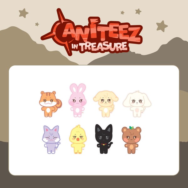 ATEEZ [POB] ATEEZ - PLUSH DOLL / 'ANITEEZ in TREASURE'