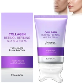 Crema facial reafirmante con Gua Sha, colágeno y retinol – NLLVL67