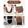 3 Pairs Shoe Heel Repair Rubber Pads