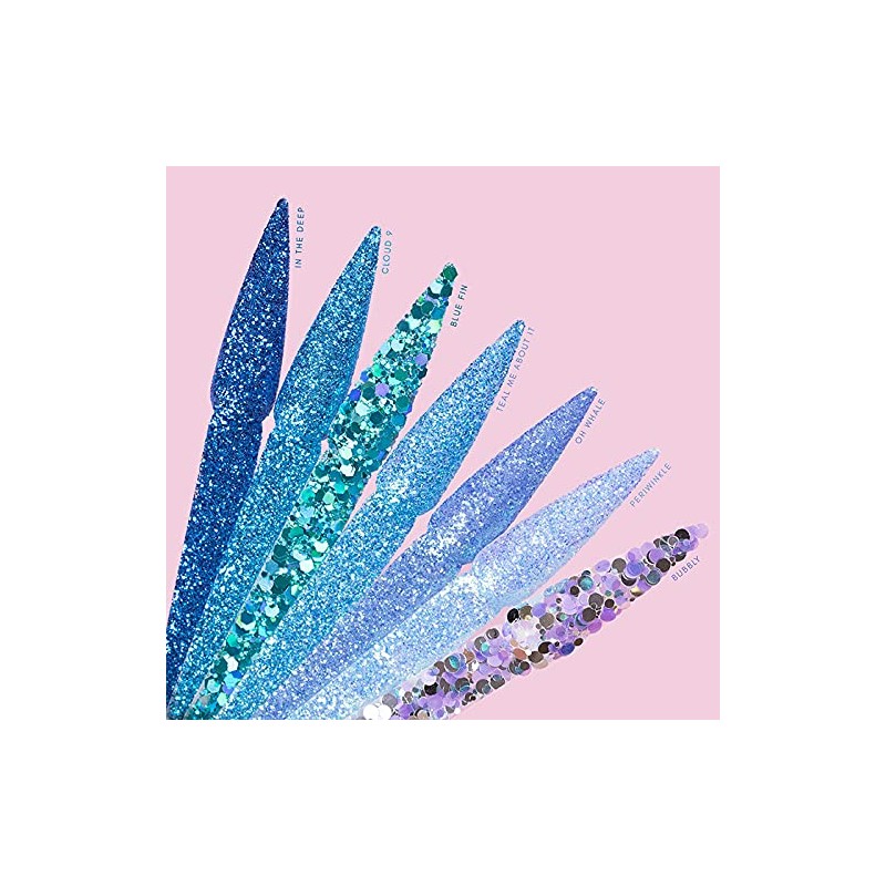 Kiara Sky Sprinkle On Glitter Collection (Teal me About It)