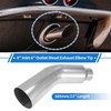 Motoforti 4" Inlet 6" Outlet Diesel Exhaust Elbow Tip 23"
