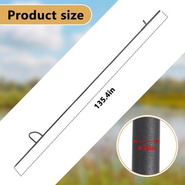 Outdoors Decoy Extension Pole, Waterfowl and Duck Decoy Stand Works with Duck Decoys, Duck Hunting Accessories Spinning Wing Decoys Hunting Gear, Hunting Gifts for Men (Duck Decoy not Included)