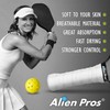 ALIEN PROS Pickleball Overgrip (paquete de 4) con crestas para