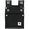 SK11 TOBISUKE TSH-2DBS-BK Waist Bag, 2 Tiers, Back Slit, Black