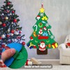 Felt Christmas Tree, 100 cm High Felt Christmas Tree Set