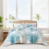 Tritard Coastal Comforter Set Size 3 Piece, Soft Beach Themed