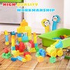 Building Blocks Set for Kids 2-5,Building Bricks for Toddler Development
