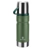 Vacuum Insulated Water Bottle Thermo Water Flask with Cup 680ml/23oz