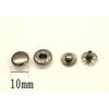 Craft Spring Hook 10mm Ibushi (Black Nickel), 10 Pairs (1041-04)