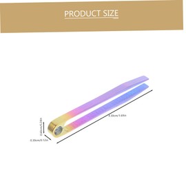 ORFOFE Mini Tools Tweezers Set Camping Utensil Titanium Tweezers for Home Use