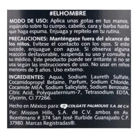 Stefano Jabón Líquido Corporal Stefano 5 En 1 Black 400ml