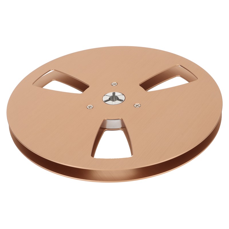 1/4 7 Inch Empty Tape Reel Aluminum Alloy 3 Hole