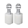 DOJA Industrial | Nylon Sliding Castors | 25 mm x