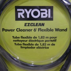 RYOBI EZCLEAN Power Washer Cleaner 6' Flexible Wand RY3112FW ~ Quick Connect
