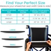 Vive Solid Wheelchair Seat Insert – Firm Non-Slip Water Resistant