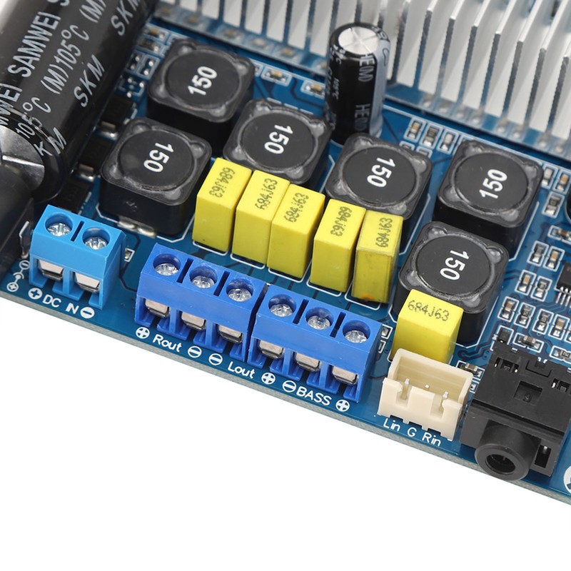 2.1 Subwoofer Board High Power Digital Amplifier Module Fever Finished