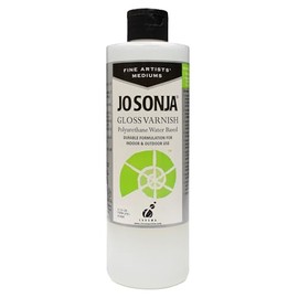 Jo Sonja Polyurethane Varnish Gloss - 16oz Bottle