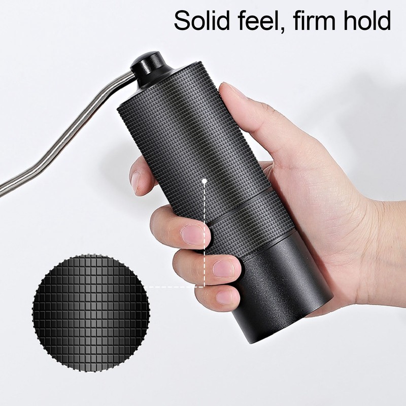 Manual Coffee Grinder CNC Steel Core Hand Burr Small Portable