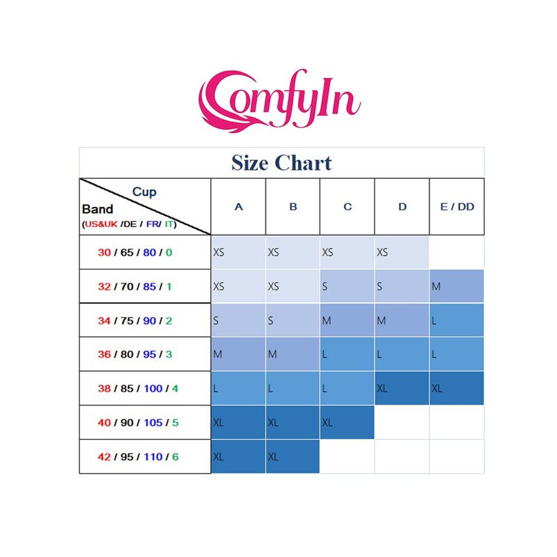 Comfyin Brasieres inalámbricos para Mujer, sin Cables, sin Costuras, con