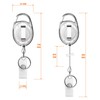 Karteo ID card holder with ID yo-yo white [1 piece]