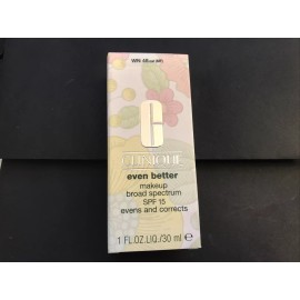 Clinique Even Better Makeup SPF15 -WN 48 (MF) Oat 1 oz Foundation New