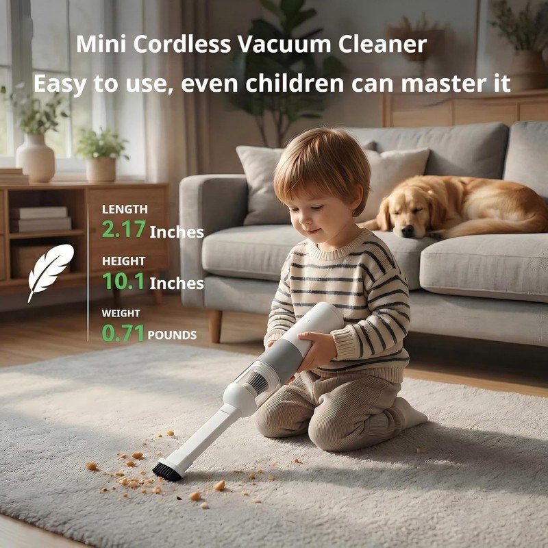 Handheld Car Vacuum Cleaner,Car Vacuum Portable,High Power Hand Held Vacuum,with