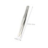 TEHAUX 3pcs Stainless Steel Stamp Tweezers Lightweight Precision Beak Clips