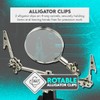SE 4X Magnifying Glass with Helping Hand - 2-1/2 Inch