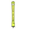 High Visible Inflatable Scuba Diving SMB Surface Signal Marker Buoy(Fluorescence
