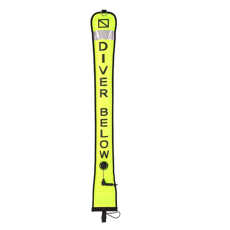High Visible Inflatable Scuba Diving SMB Surface Signal Marker Buoy(Fluorescence