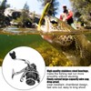 Metal Spinning Reel Lure Sea Rod Gapless Duplex Bearing Fishing