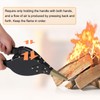 Gtongoko Fireplace Bellows Air Blower Cast Nozzle 14.8" x 5.6"