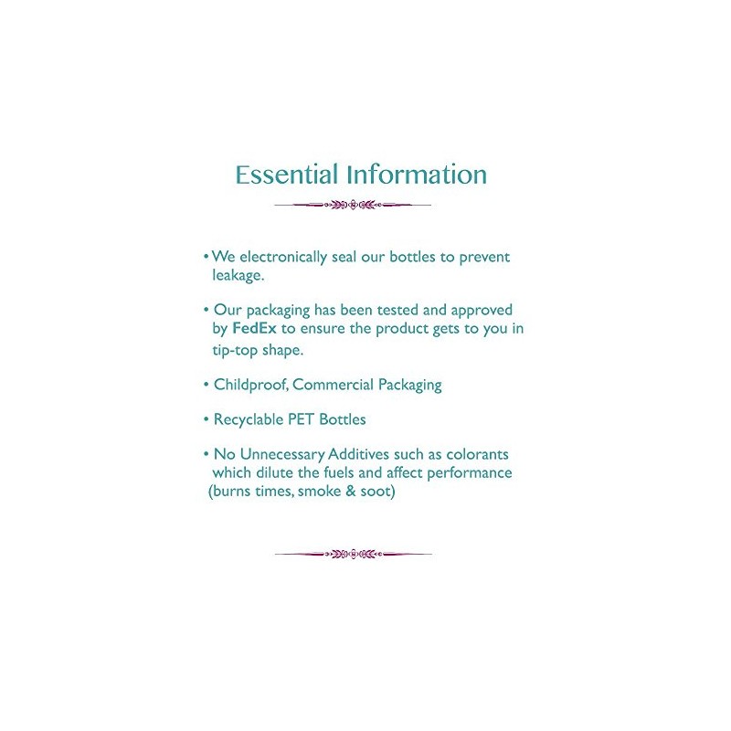 Firefly Kosher Citronella Clean Fuel Lamp Oil - Smokeless, Virtually