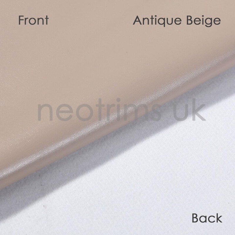 Faux Leather Fabric Smooth Vinyl Leatherette Light Upholstery Crafts Material,16