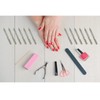 Fingernail Files (12 Pack), Metal Nail Files for Natural Nails,