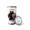 Fearless Like a Honey Badger Warrior Shield Badger Animal Stainless