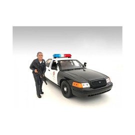 DCD Police Officer II Action Figure for 1:18 Scale Models American Diorama Collection