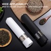ONEIN Electric Salt and Pepper Grinder Set, ABS Pepper Mill